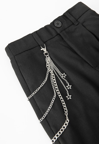 Wide leg Pantaloni de la Cool Club pe negru