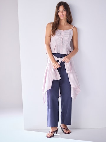 Wide Leg Jeans cargo Next en bleu