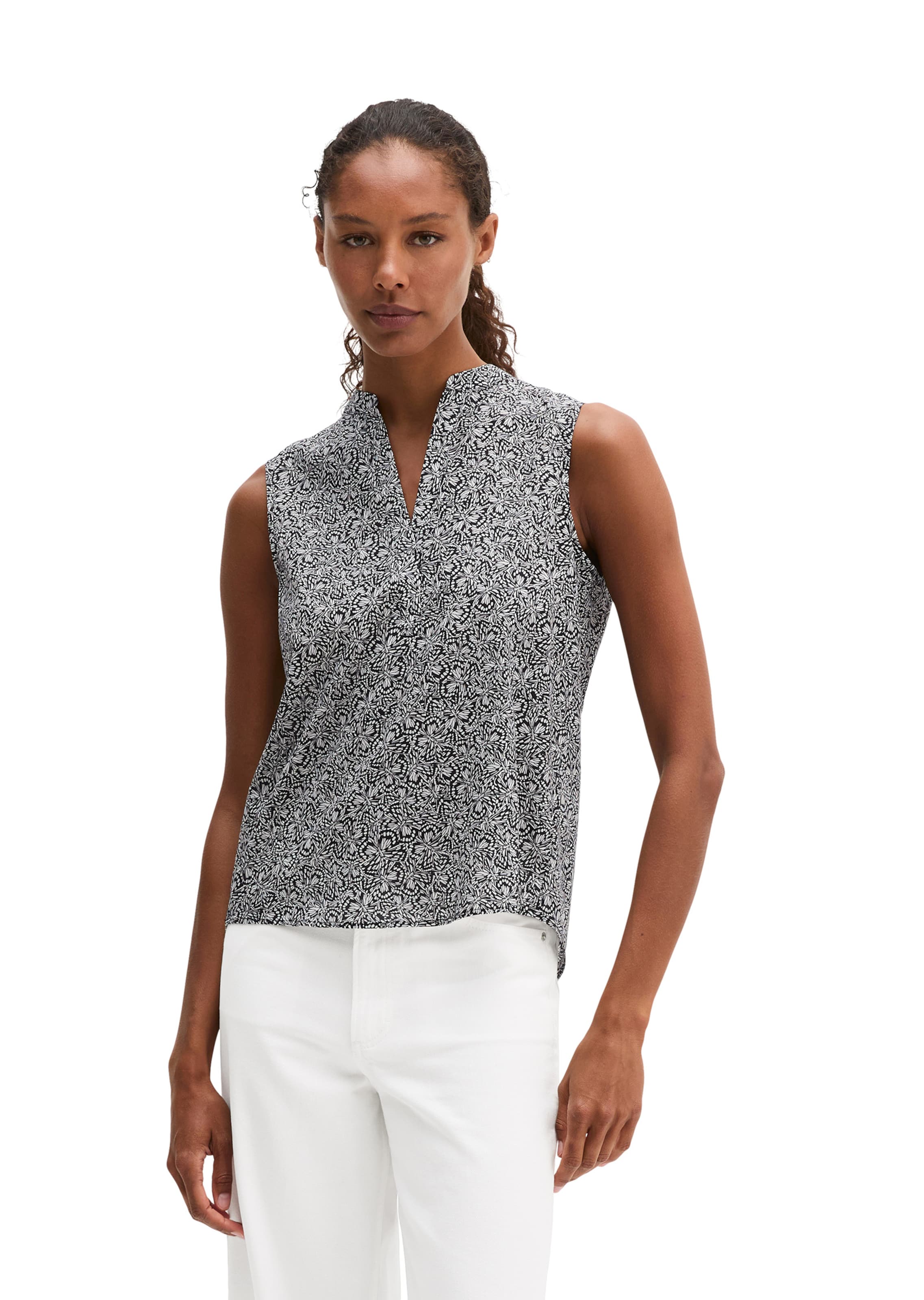 Marc O'Polo Bluse in Weiß: Vorderseite