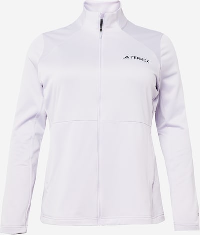 Jachetă  fleece funcțională 'Multi Fleece ' ADIDAS TERREX pe negru / alb, Vizualizare produs