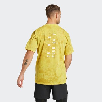 ADIDAS PERFORMANCE Performance shirt 'POWER' in Yellow