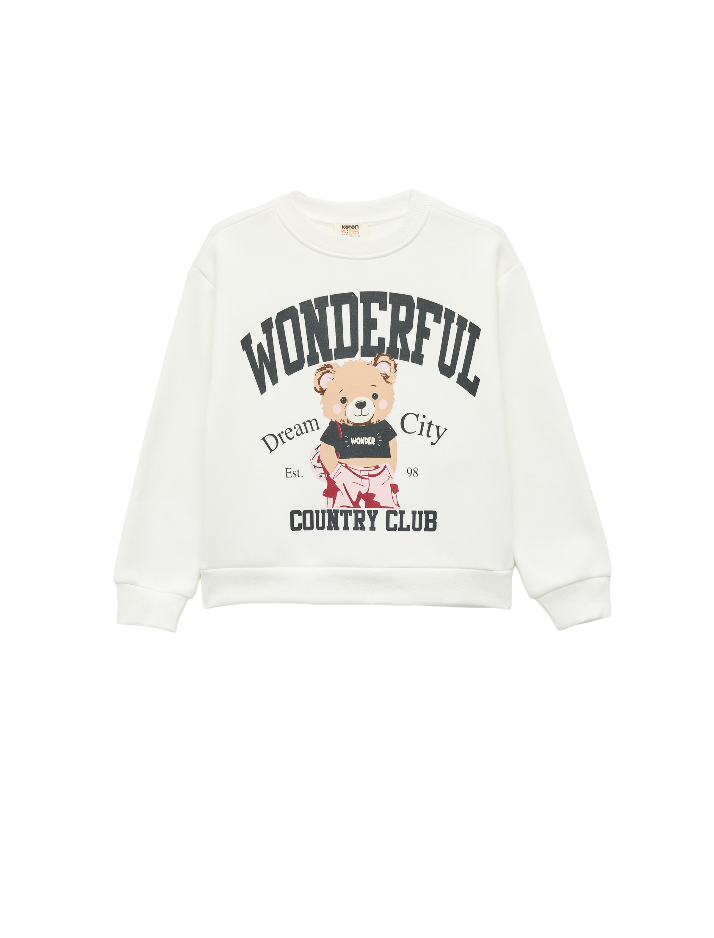 Koton Sweatshirt in White: front