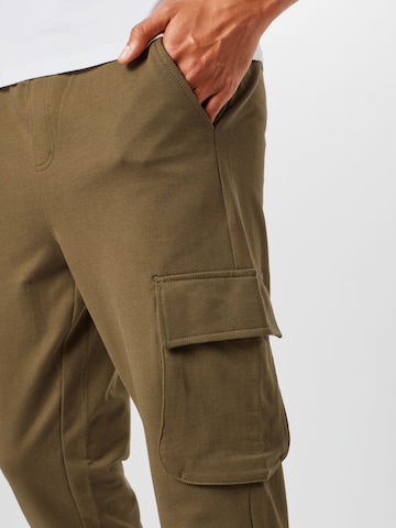 Effilé Pantalon cargo 'Kian' Only & Sons en vert