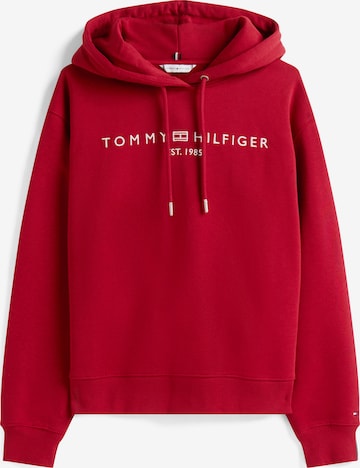 Sweat-shirt TOMMY HILFIGER en rouge : devant