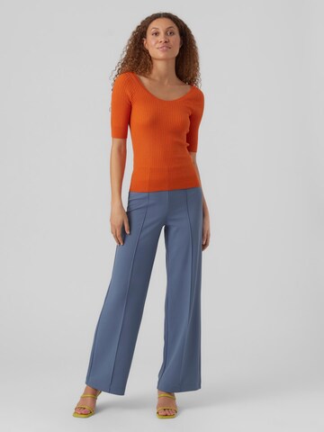 VERO MODA Pullover 'Estela' in Orange