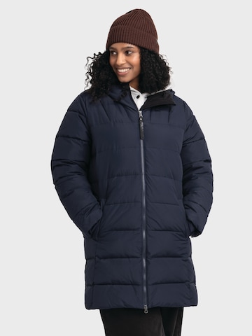 Schöffel Outdoormantel 'Boslix' in Blauw: voorkant