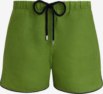 Vilebrequin - Bermudas en verde: frente