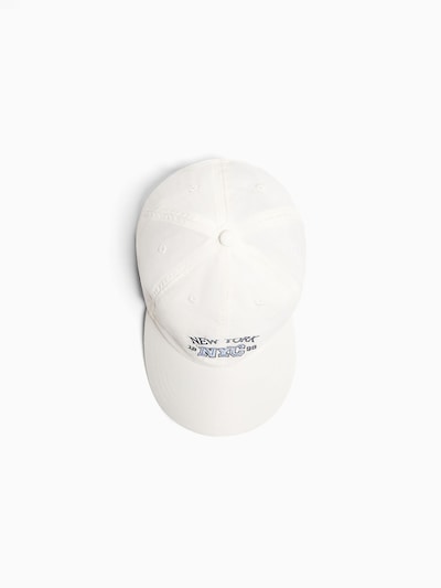 Bershka Cap in marine / schwarz / weiß, Produktansicht