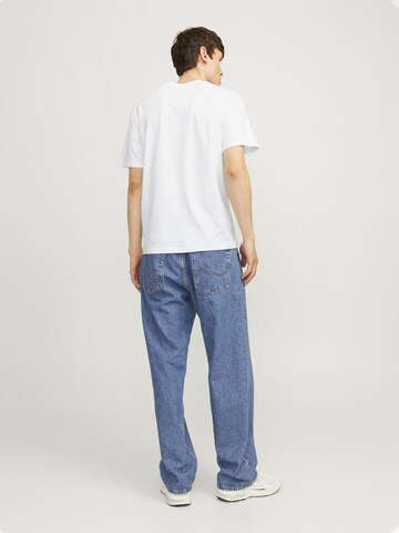 JACK & JONES Tričko 'JORVESTERBRO' – bílá