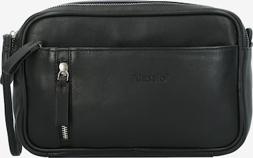 Alassio Toiletry Bag 'Salina' in Black: front