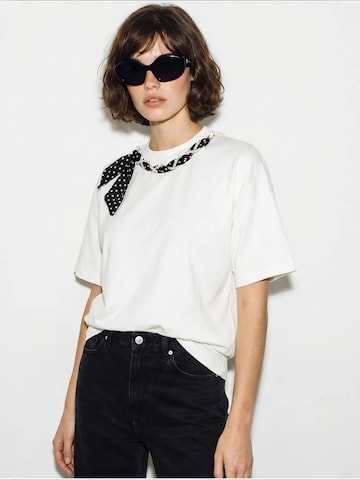 Bianco Lucci - Camisa 'T-Shirts' em branco
