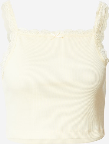 BDG Urban Outfitters - Top en amarillo: frente