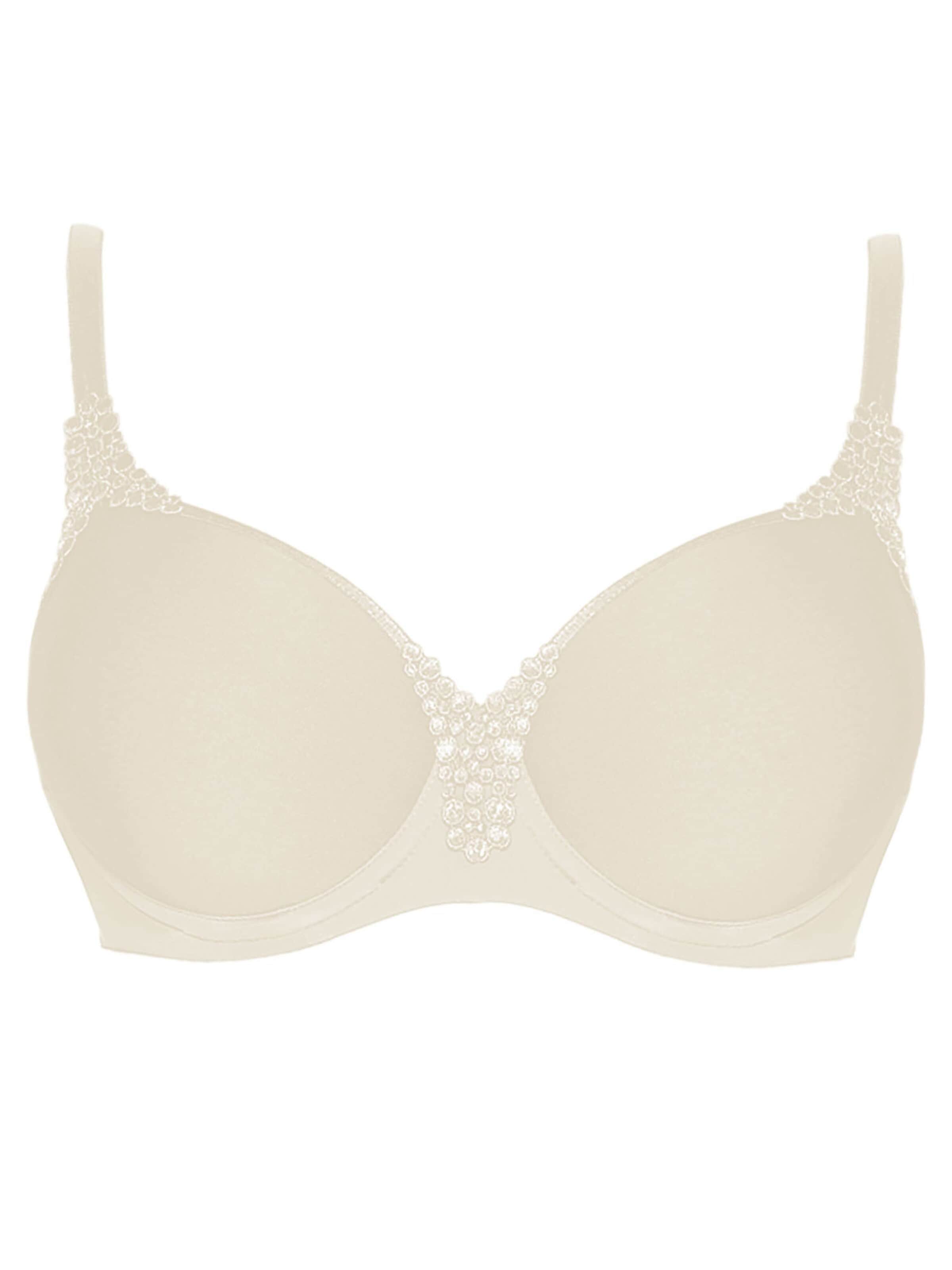 VIANIA Classic Bra 'Carola' in Beige: front