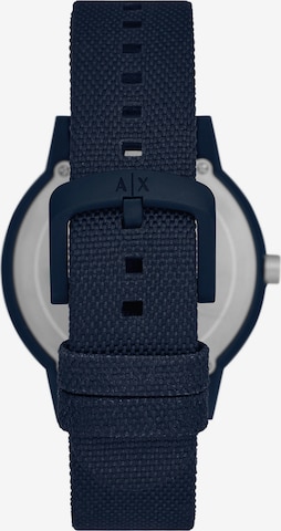 ARMANI EXCHANGE Analoguhr in Blau