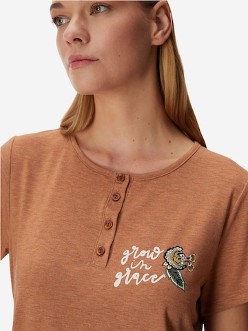 Pyjama 'Irises' Goldenbay en marron