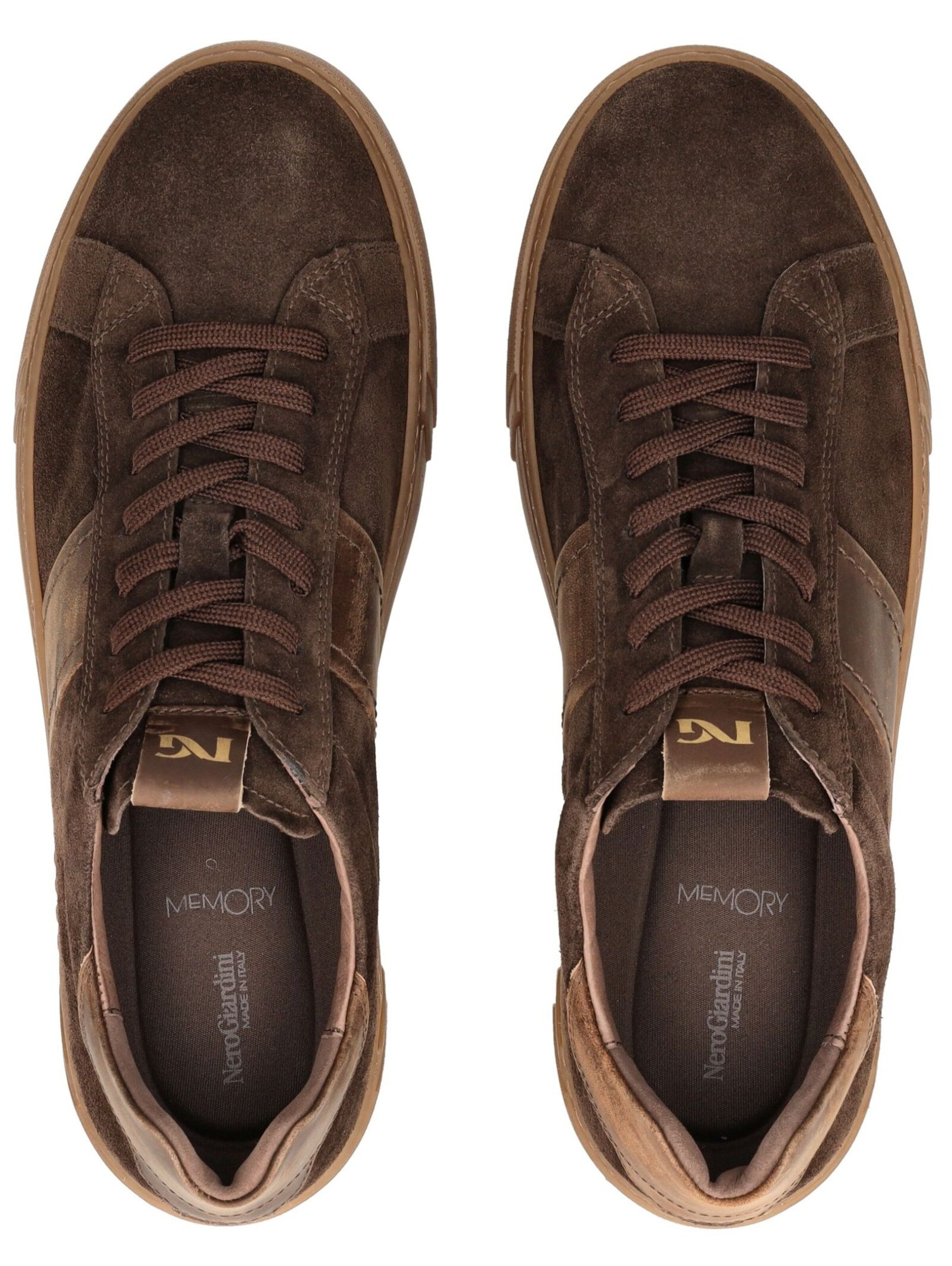 Baskets basses Nero Giardini en marron