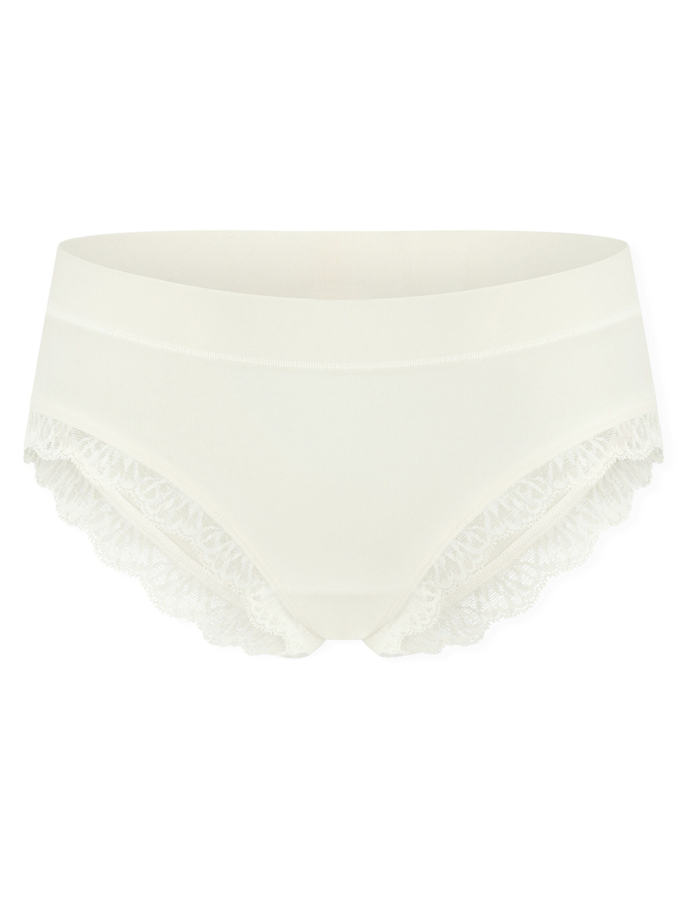 SCHIESSER Slip ' Unique Cotton ' in White