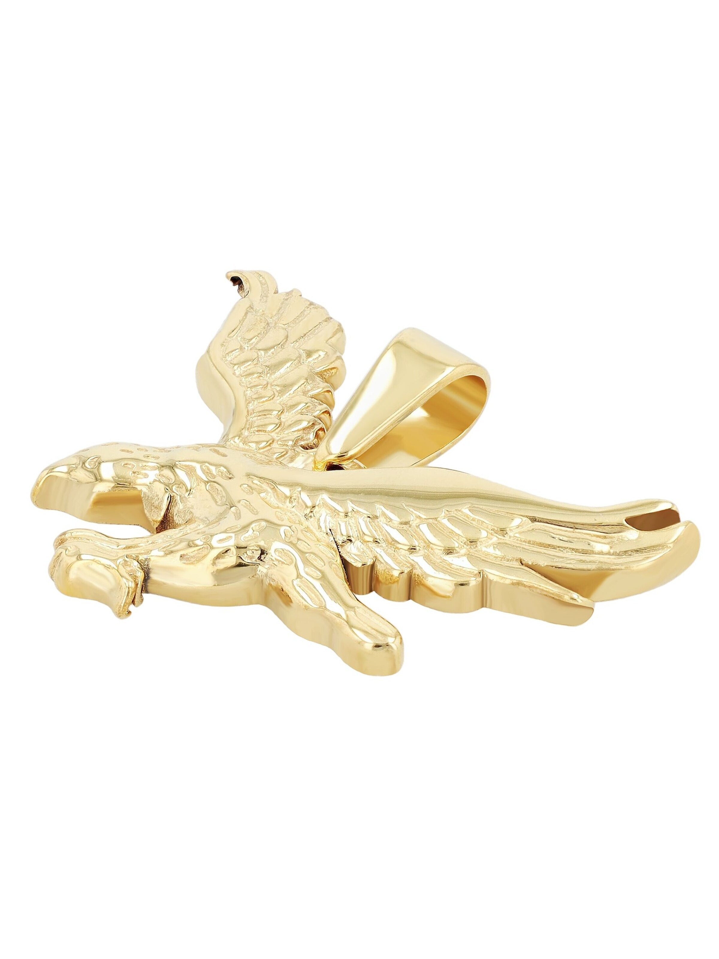 Akzent Pendant 'Lev, langlebig' in Gold: front