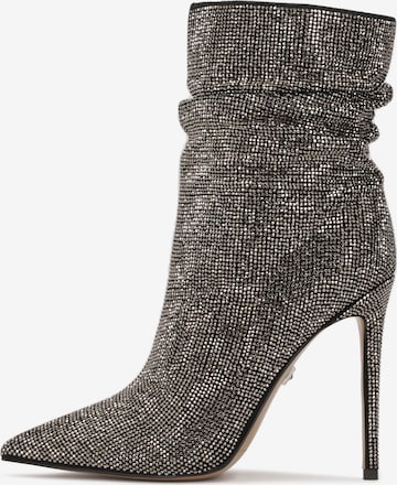 Kazar Ankle Boots in Grey: front