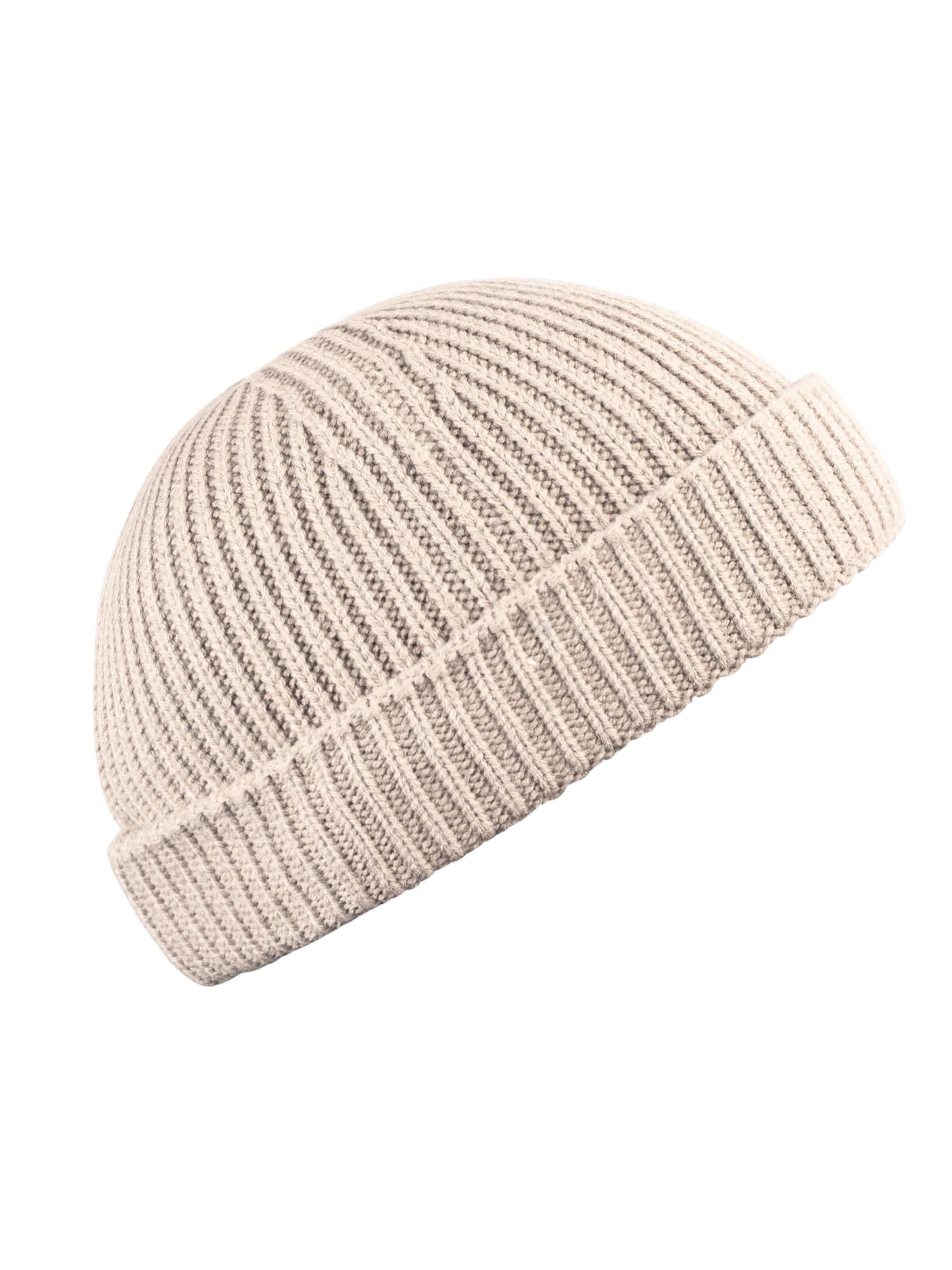 Manufaktur13 Beanie 'Fishermans' in Beige