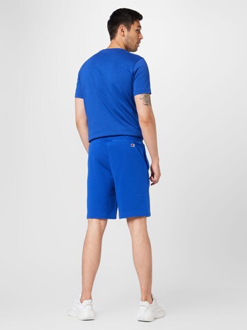 Champion Authentic Athletic Apparel Regular Trousers in Blue