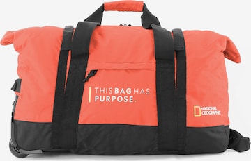 National Geographic Travel Bag 'Pathway' in Orange: front