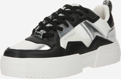 BUFFALO Låg sneaker 'RSE V2' i svart / silver / vit, Produktvy