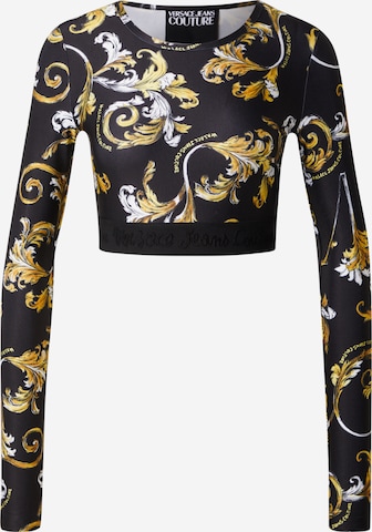 T-shirt Versace Jeans Couture en noir : devant