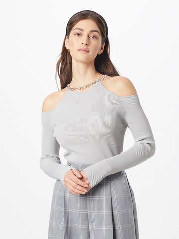 Dorothy Perkins Sweater in Grey: front