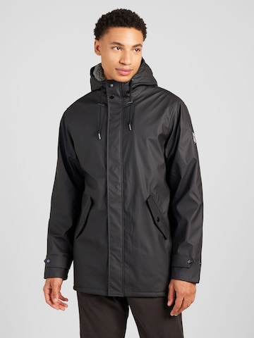 Derbe Performance Jacket 'Trekholm' in Black: front