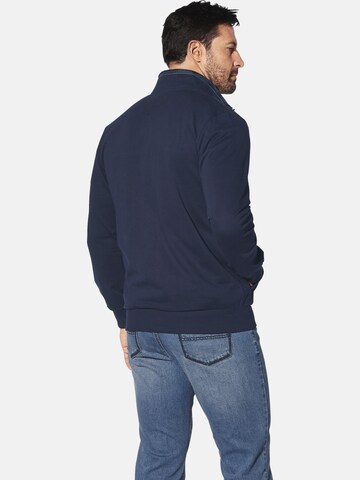 Jan Vanderstorm Sweat jacket 'Javald' in Blue