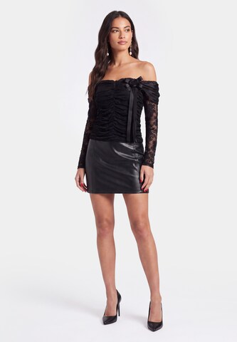 Chemisier faina en noir