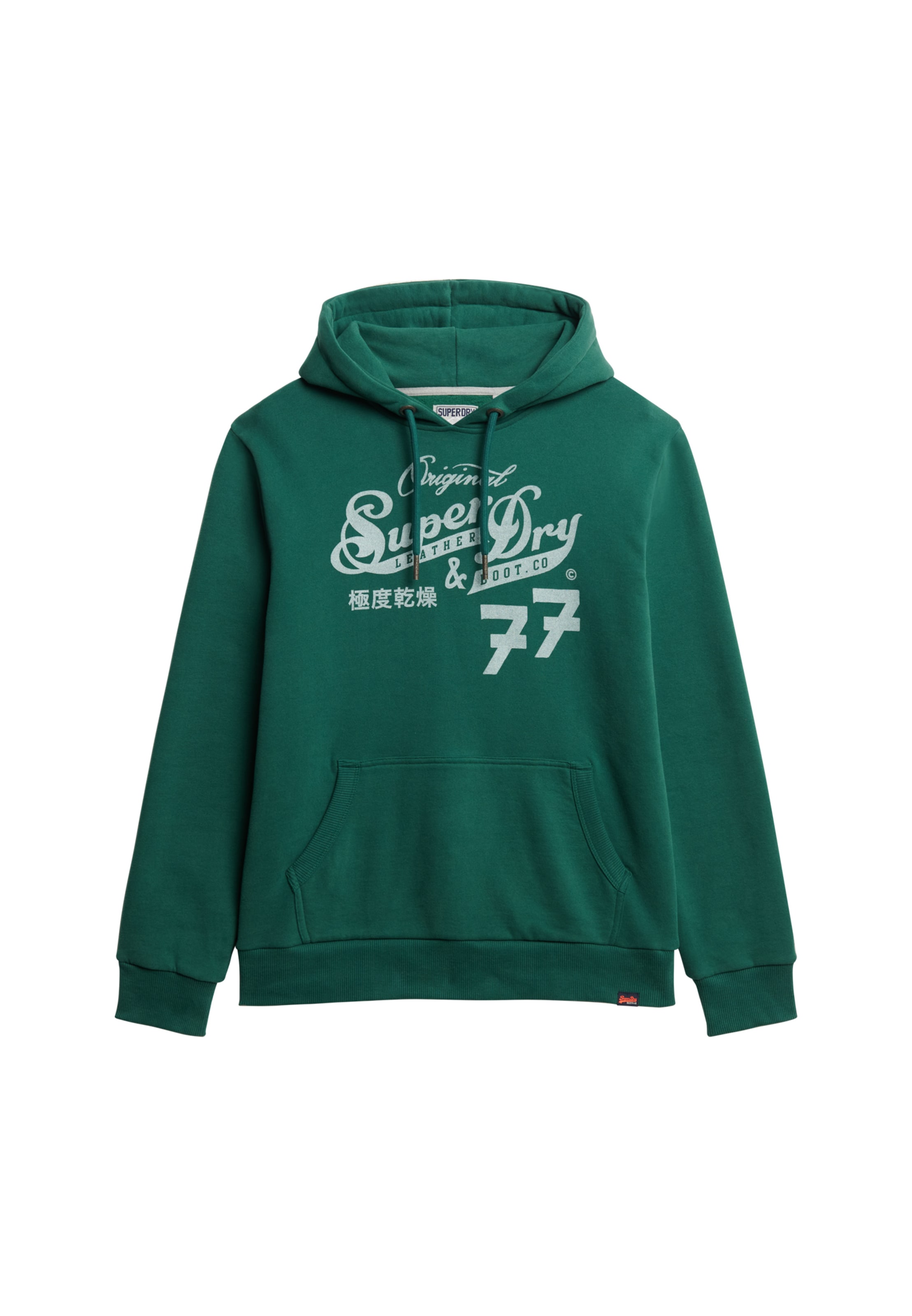 Superdry Sweatshirt in Groen: voorkant