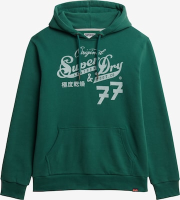 Superdry & Co - Sweatshirt em verde: frente