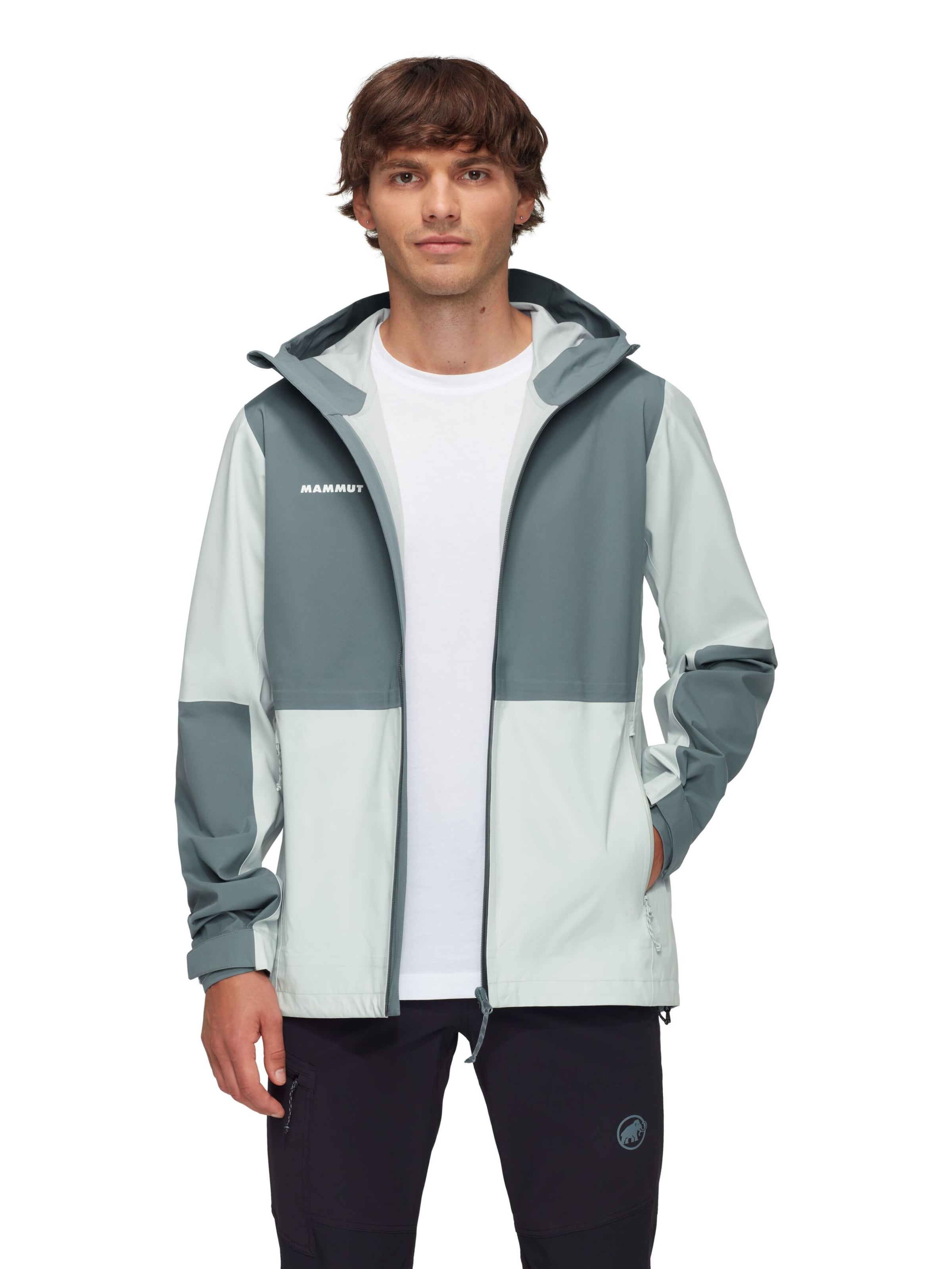 MAMMUT Outdoorjacke 'LINARD GUIDE' in Grün: Vorderseite