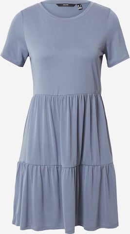 VERO MODA Jurk 'FILLI CALIA' in Blauw: voorkant