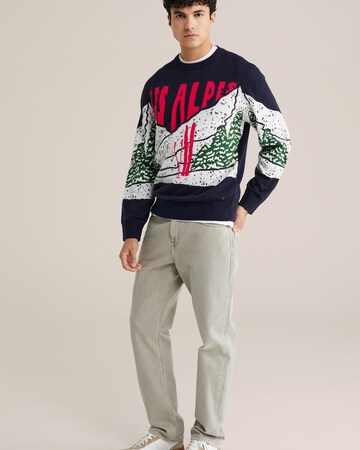 WE Fashion Pulóver - kék