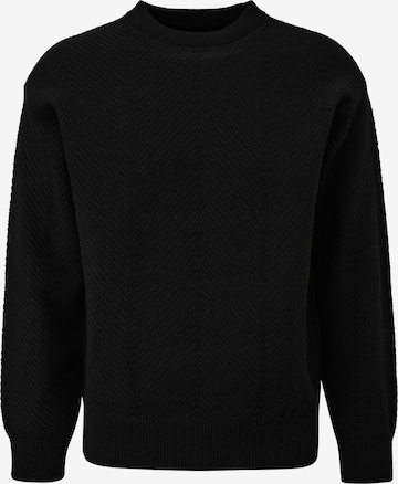 QS Trui in Zwart: voorkant