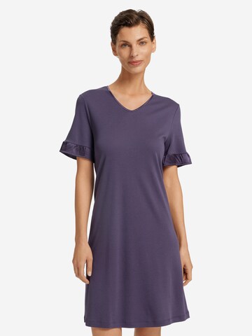 Hanro Nightgown 'Claire' in Blue