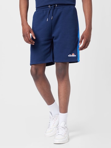 ELLESSE - Regular Calças 'Peris' em azul: frente