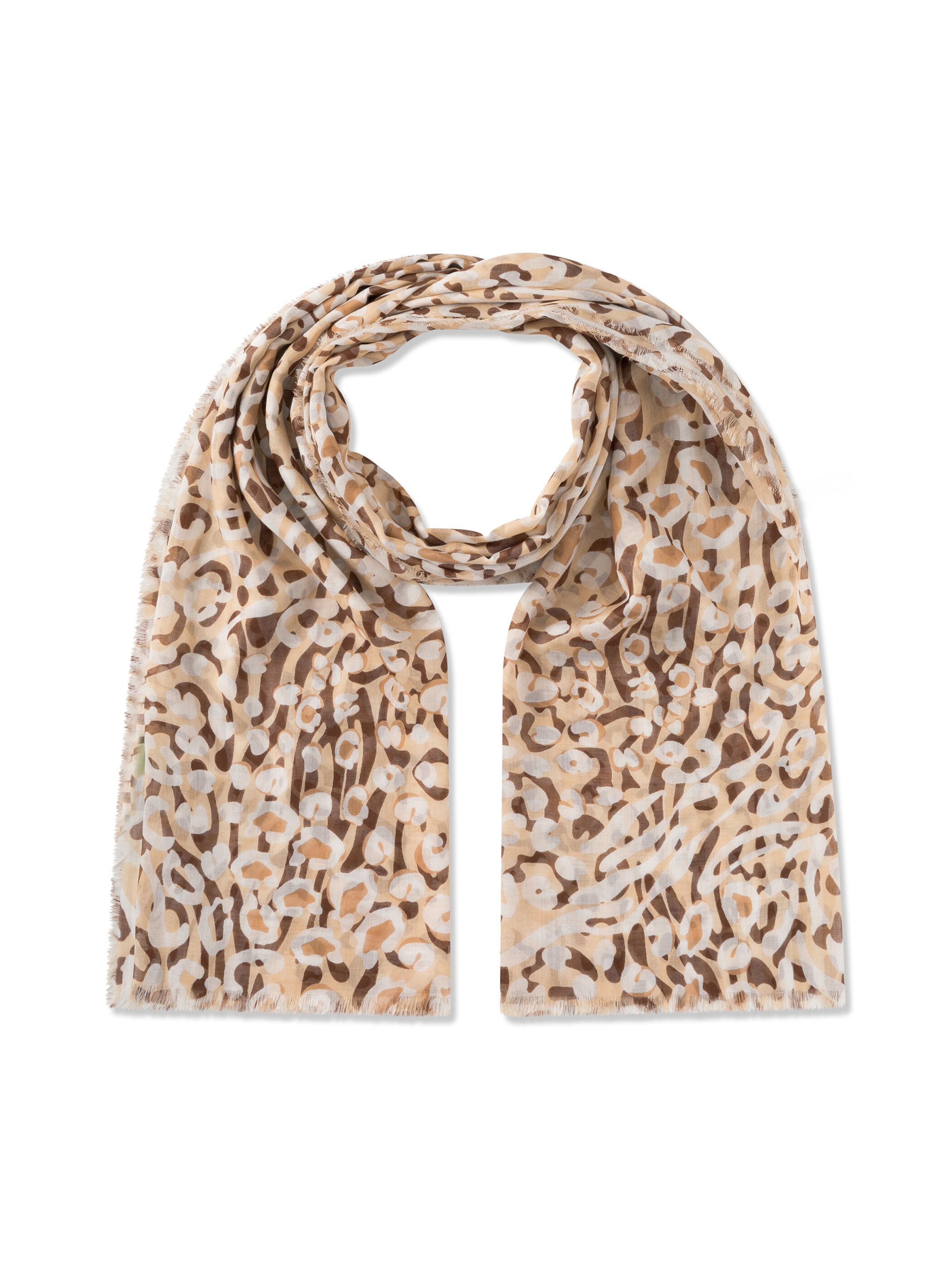 Écharpe CODELLO en beige : devant