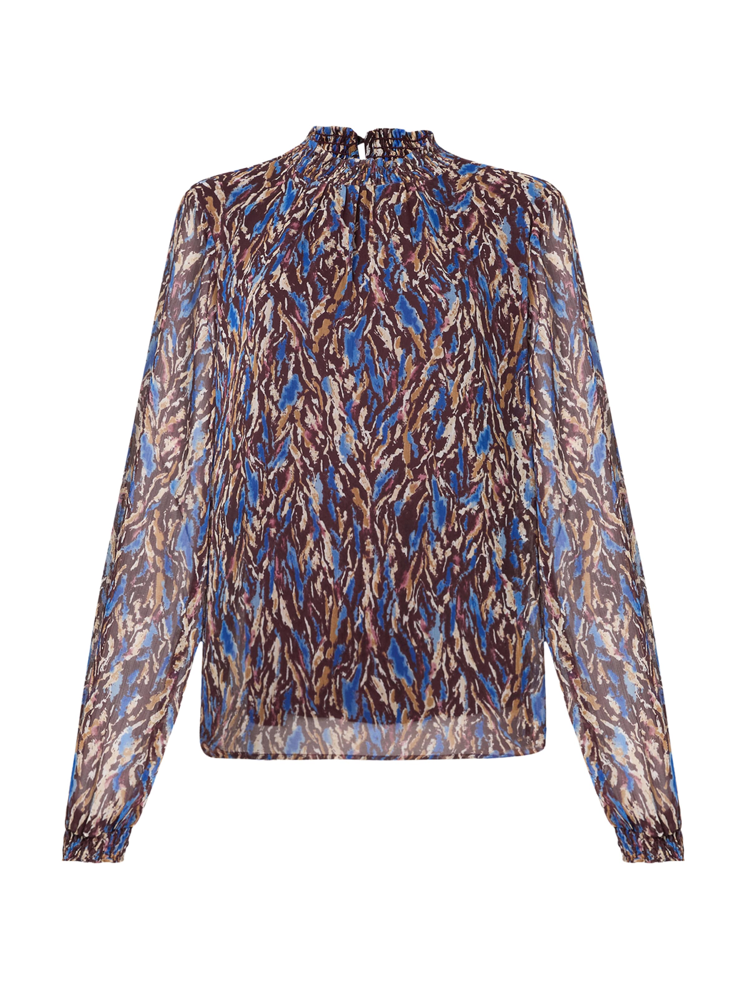 VILA Blouse 'VIFALIA' in Bruin: voorkant