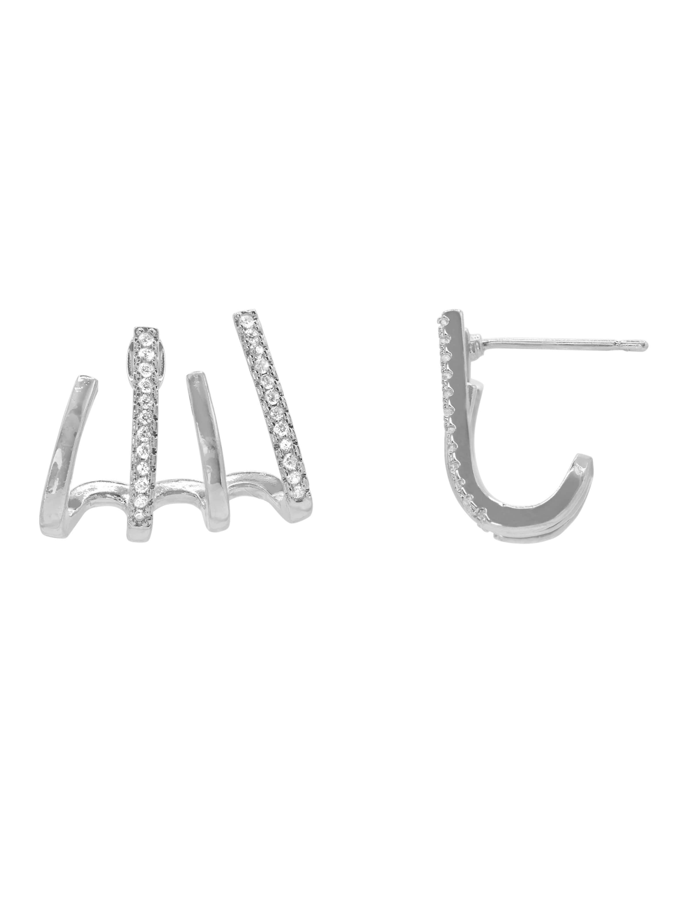 Boucles d'oreilles 'Runa' Heideman en argent