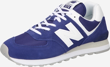 new balance Platform trainers in Blue: front