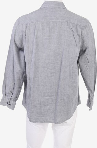 maddison Button Up Shirt in L in Grey