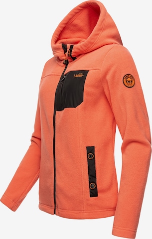 MARIKOO Fleece Jacket 'Mount Iwaki' in Orange