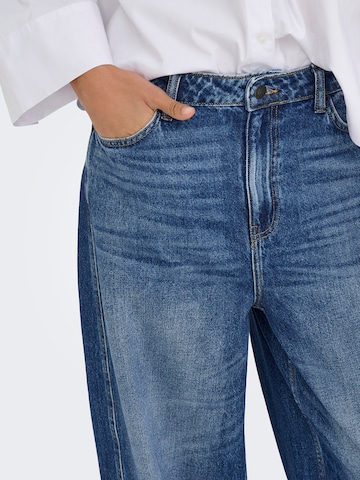 JDY Tall Vrečasti Kavbojke 'JDYSUSIE' | modra barva