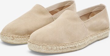 SELECTED HOMME - Espadrilles 'Ajo' em bege