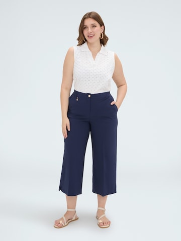 Fiorella Rubino - Tapered Pantalón en azul