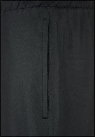 Urban Classics Široke hlačnice Kargo hlače | črna barva